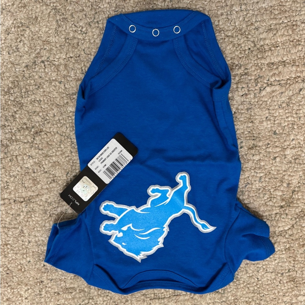 Detroit lions onesie